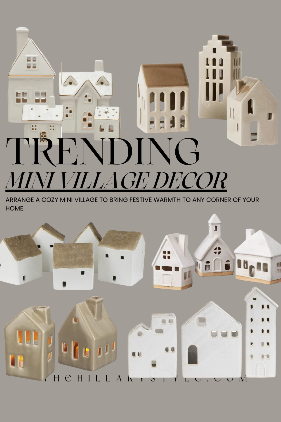 Holiday Mini Village Decor 

Amazon home, Walmart home, Wayfair home, Christmas decor, holiday decor, home decor, home finds, mini village, accent decor  

#LTKSeasonal #LTKHoliday #LTKHome