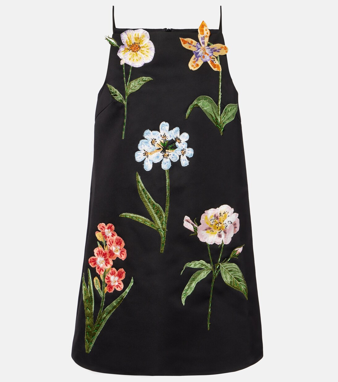Leia floral-appliqué minidress | Mytheresa (US/CA)