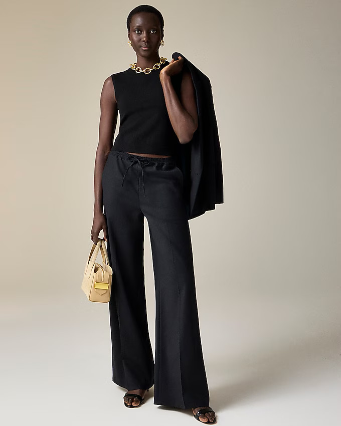 Superwide Stratus pant in city twill | J. Crew US