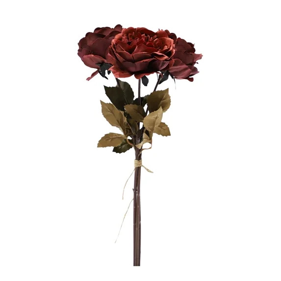 My Texas House 19.96" Burgundy Peony Bundle | Walmart (US)