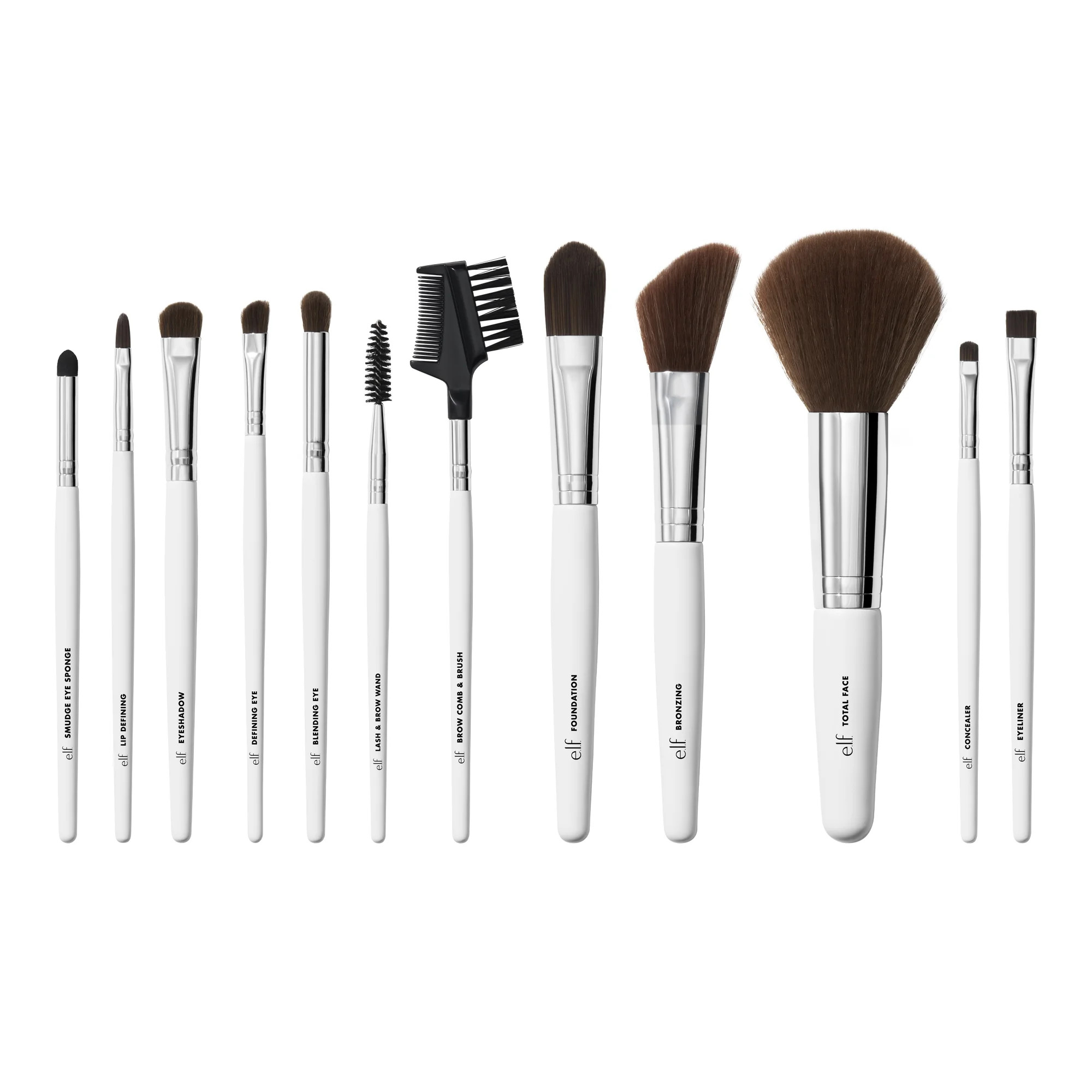 e.l.f. Professional Makeup Brush Kit, Set of 12 | Walmart (US)