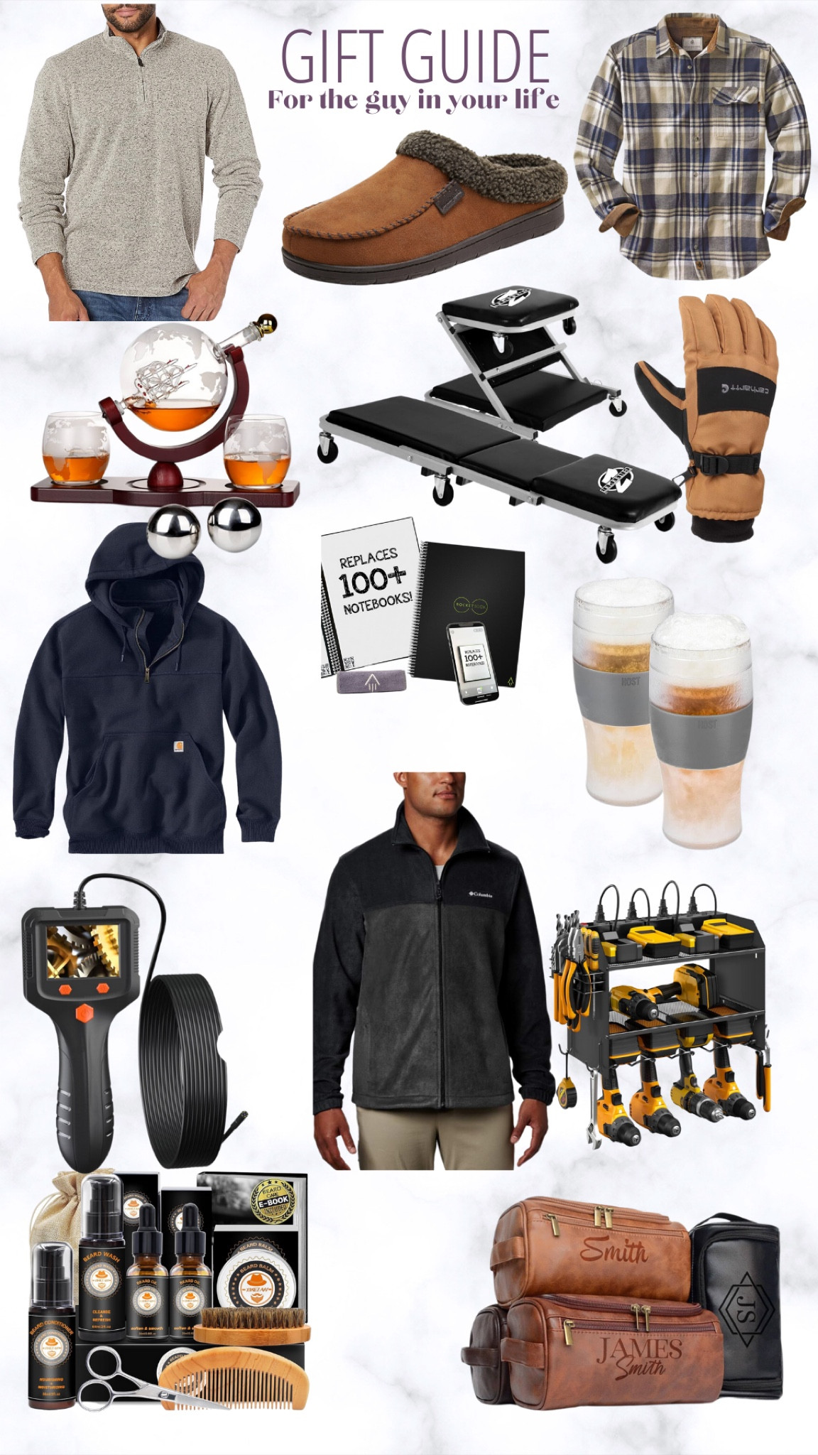 Gifts for the guy in your life that will make him feel heard and valued. Gifts that will make his day to day life easier and the projects he enjoys better. Also, fun unique gifts that help to save the earth. Wonderful jackets to keep them
Warm and gloves as well.

#LTKmens #LTKGiftGuide #LTKhome