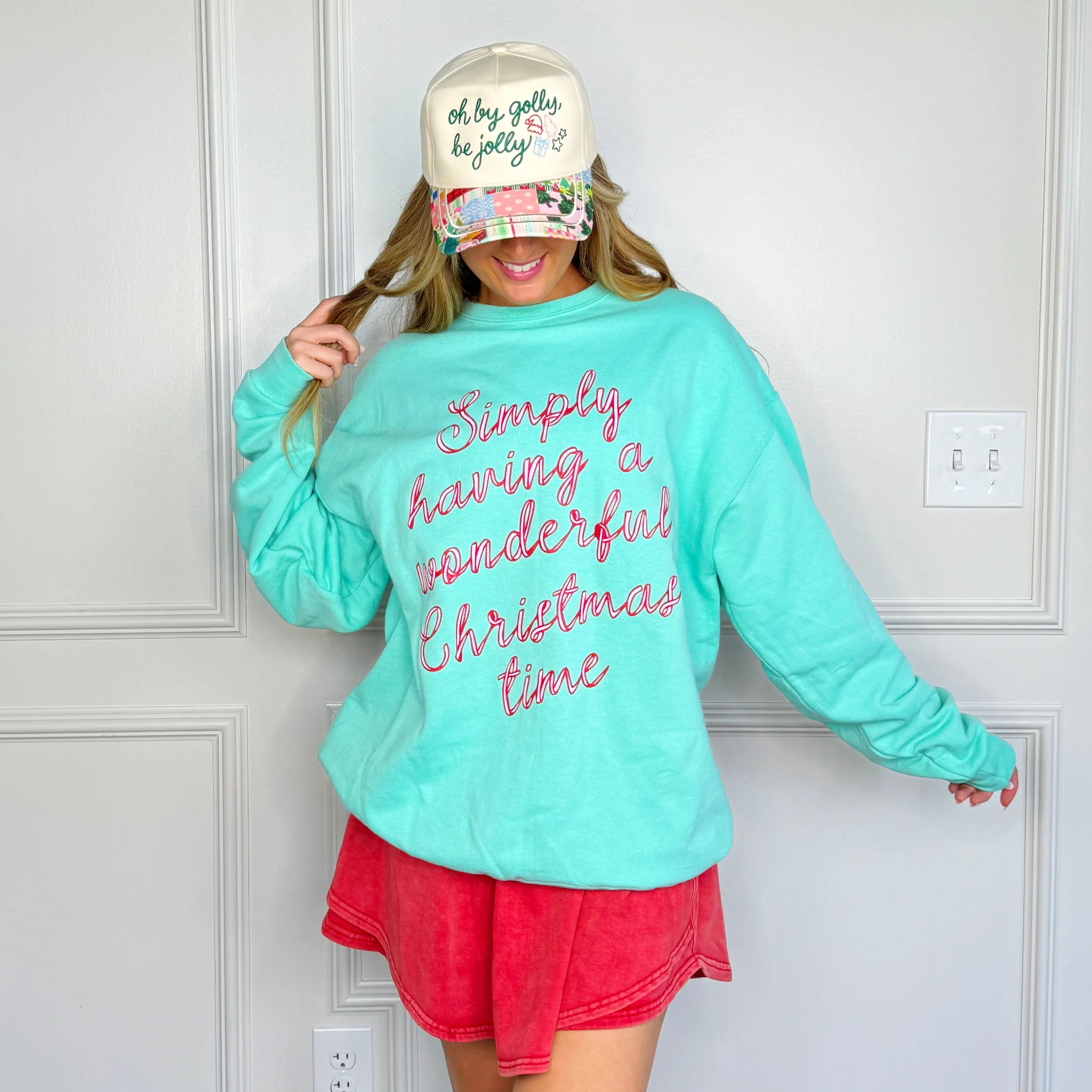 Wonderful Christmas Time Sweatshirt | Poppy & Pine
