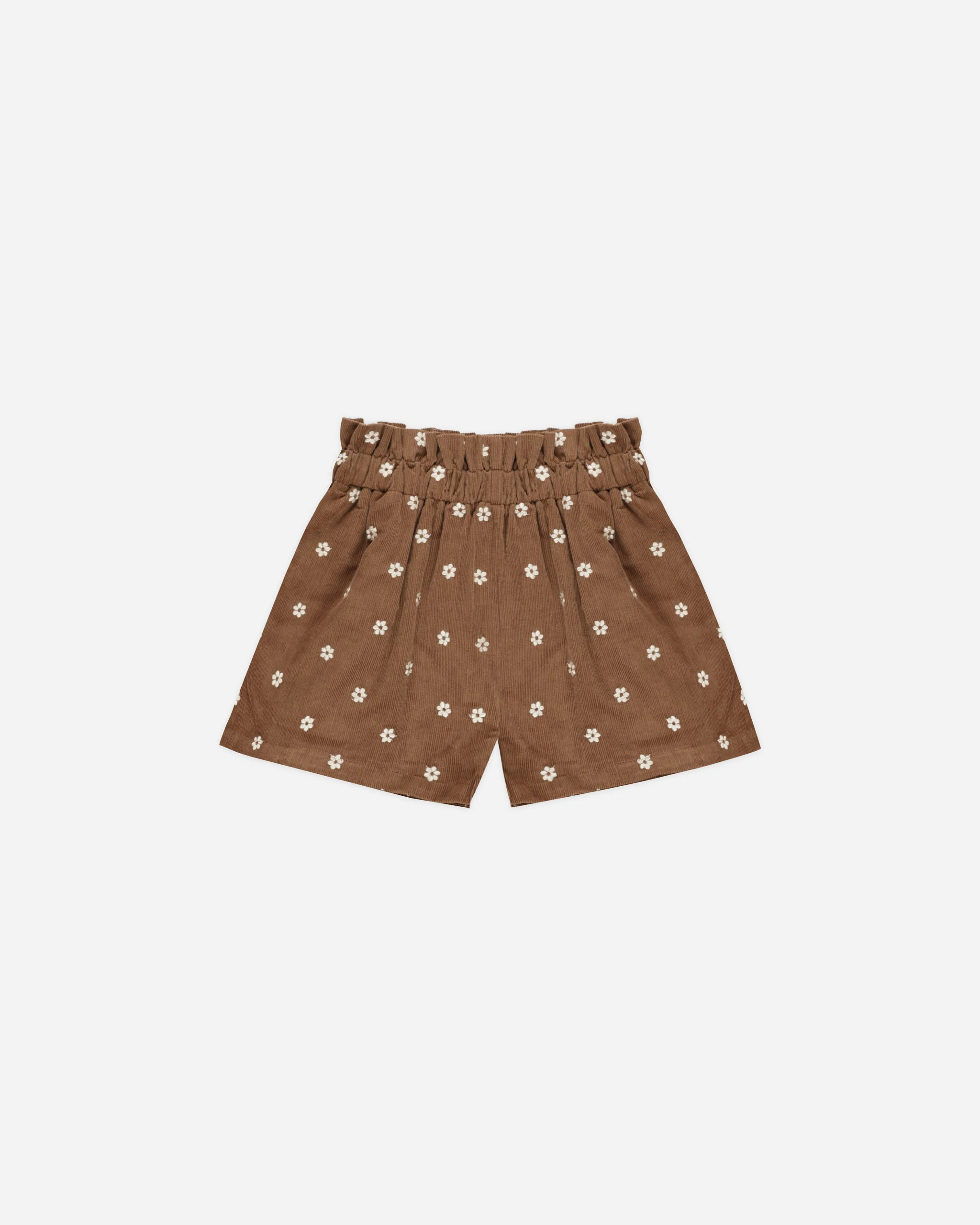 Paperbag Short || Floral Embroidery | Rylee + Cru