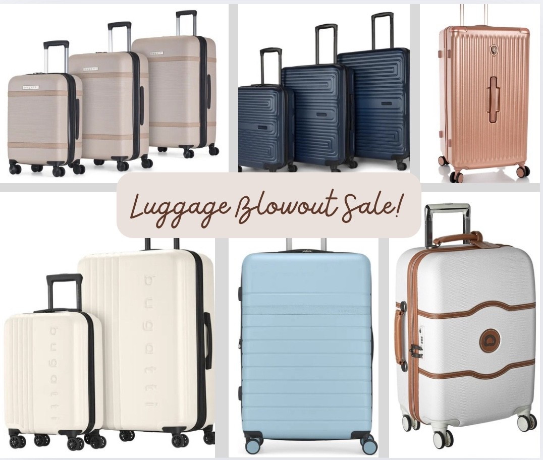 HUGE luggage sale with massive savings alert! Picked up a three piece set for  80% off! 

#LTKTravel #LTKGiftGuide #LTKHoliday
