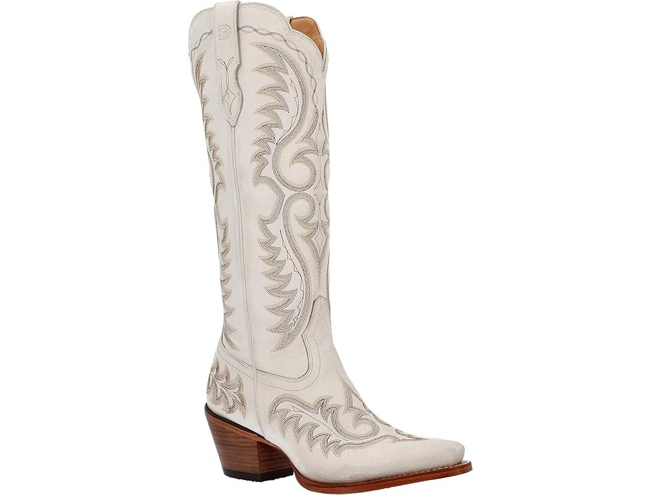 Durango Crush Cowboy Women's Boots Ivory : 9.5 B - Medium, Leather | Zappos