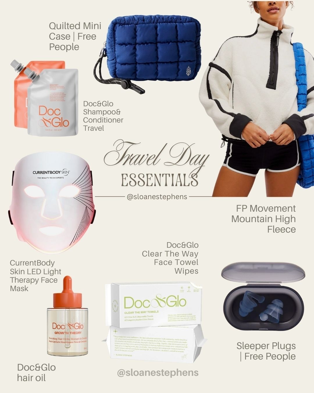 Travel-day essentials that make long days feel effortless ✈️
From cozy FP Movement layers to compact beauty + hair must-haves, these are the pieces that stay on repeat for flights, car rides, and in-between days.
✔️ Comfortable travel outfit
✔️ Hair + skincare travel essentials
✔️ Practical accessories for on-the-go days

#LTKActive #LTKootd #LTKdayinmylife