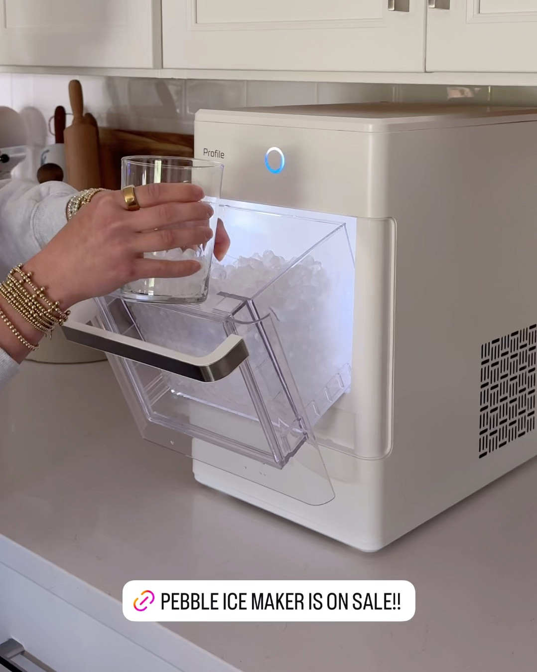 5/23/25 pebble ice maker 🫶🏼 GE Opal Nugget Ice Maker, pebble ice maker on sale, cream nugget ice machine, countertop ice maker, GE Profile Opal 2.0, best nugget ice maker, aesthetic kitchen appliances, Amazon home deals, kitchen must-haves, home entertaining essentials, neutral ice maker, soft chew ice machine, ice maker for drinks, summer hosting finds, nugget ice machine aesthetic

