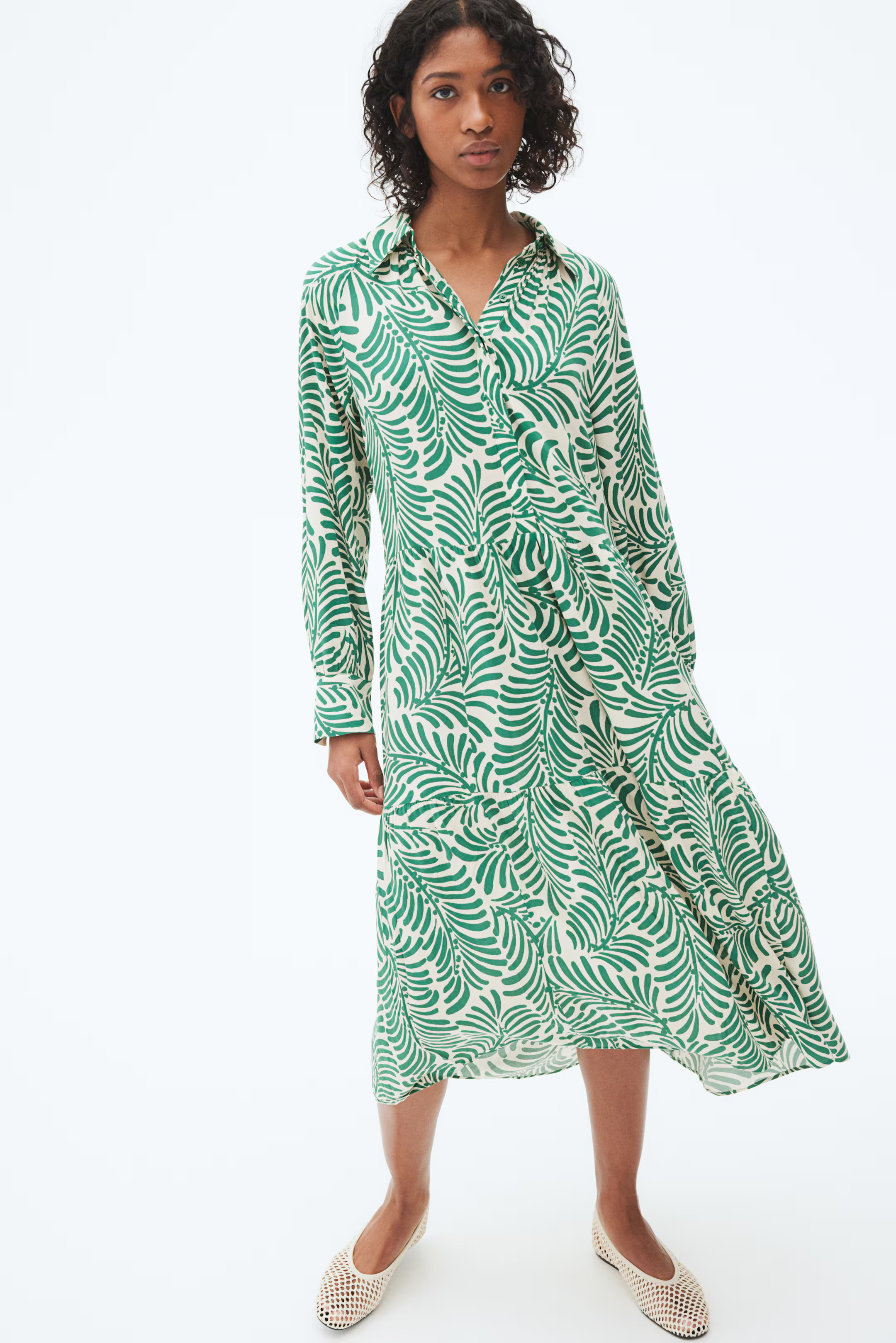 Viscose shirt dress | H&M (US + CA)