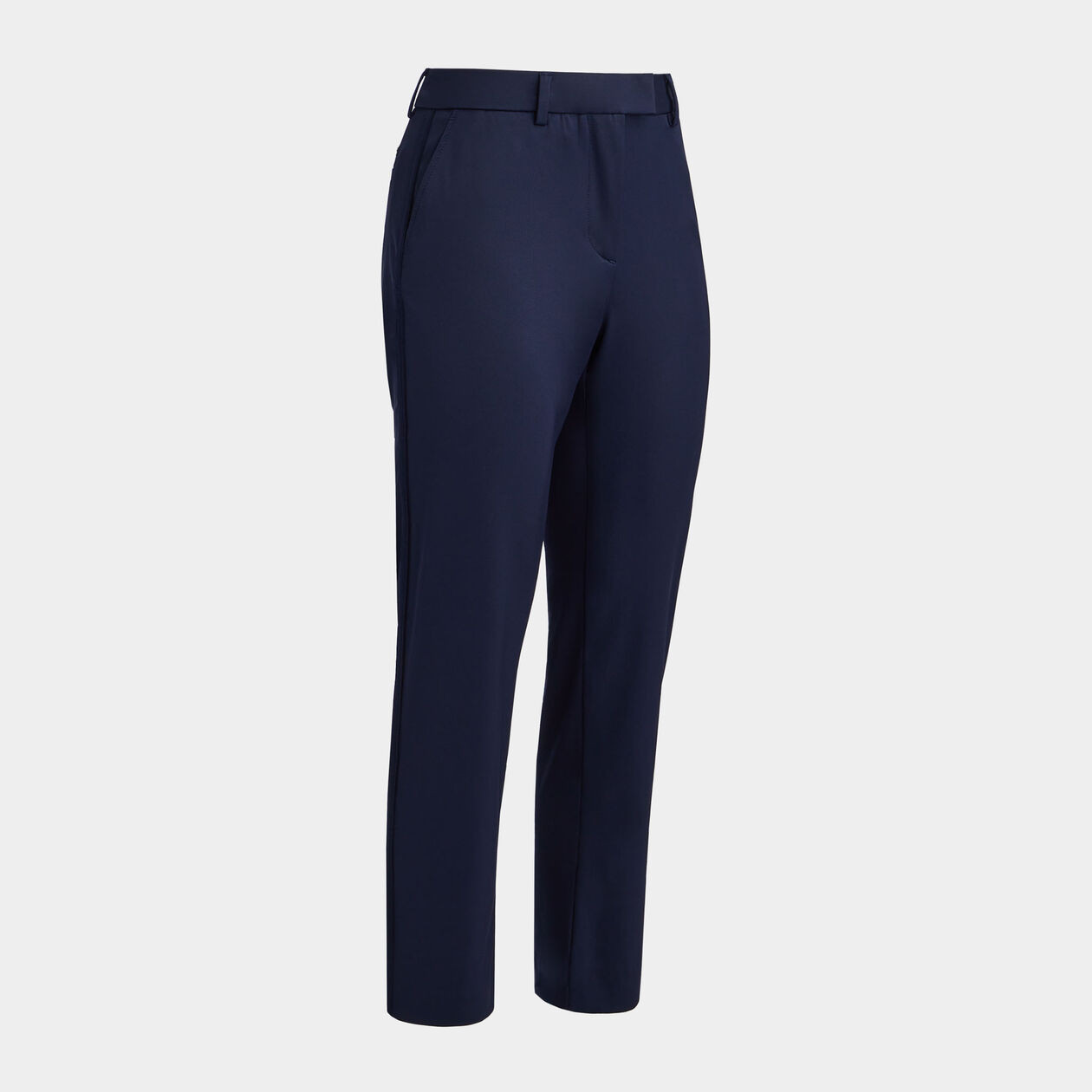 STRETCH TECH TWILL MID RISE STRAIGHT TAPERED LEG TROUSER | WOMEN'S PANTS | G/FORE | G/FORE | GFORE.com