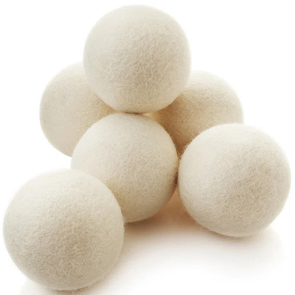Organic Wool Dryer Balls (Set of 6) | Wayfair North America