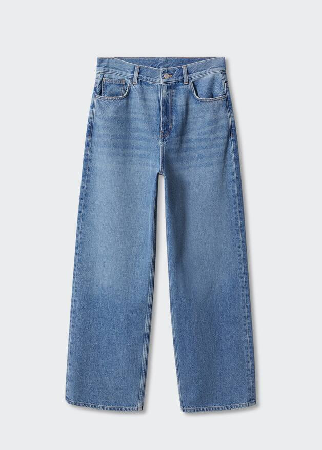 Jean wideleg loose taille basse | MANGO (FR)