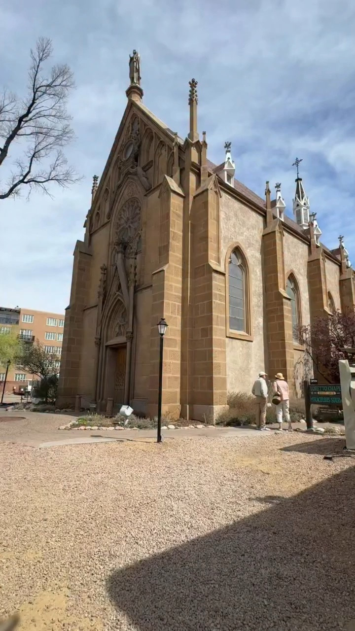 I have wanted to see this magical mystical stairs in the Loretto chapel !!! Truly a gift from God… who made them and how they stand is a mystery!!! I did not know much about Sante fe before this trip but u knew about these stairs!!!! Love this look too!!!!
.
Praise the LORD! Give thanks to the LORD, for he is good! His faithful love endures forever.
Psalm 106:1 NLT

Shop my looks on @shop.ltk and @shopmy bellevueblue 
.
Travel .. style .. god … mysterious.. beauty .. makeup .. New Mexico .. dress .. jewelry .. modest fashion .. traveler .. chronic illness.. disabled.. makeup .. praise Jesus .. loretto chapel … USA s
.
#fashion #travel #dressoftheday #beauty #praisethelord