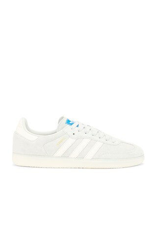 adidas Originals Samba Og Sneaker in Wonder Silver, Chalk White, & Off White from Revolve.com | Revolve Clothing (Global)