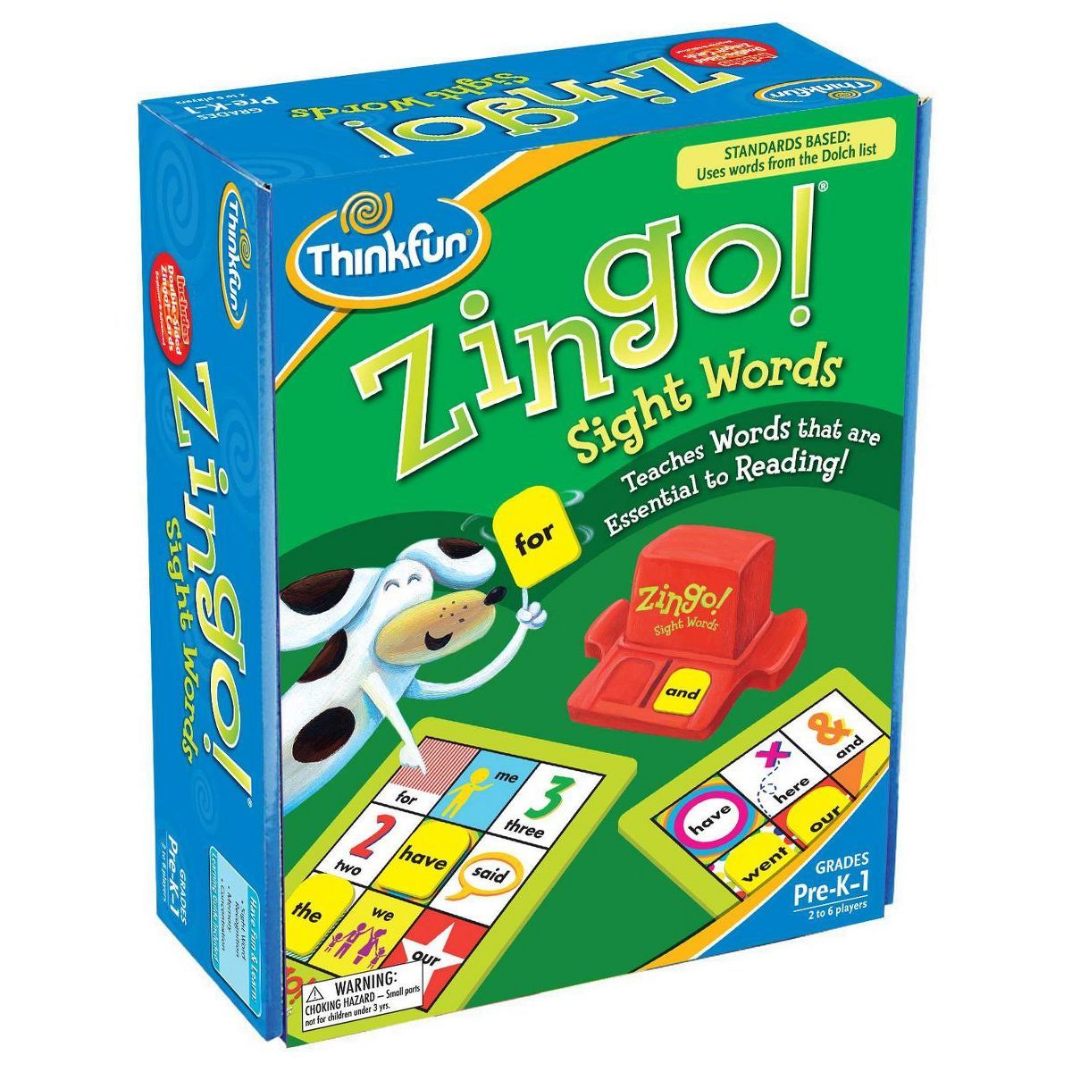 ThinkFun Zingo Sight Words Game | Target