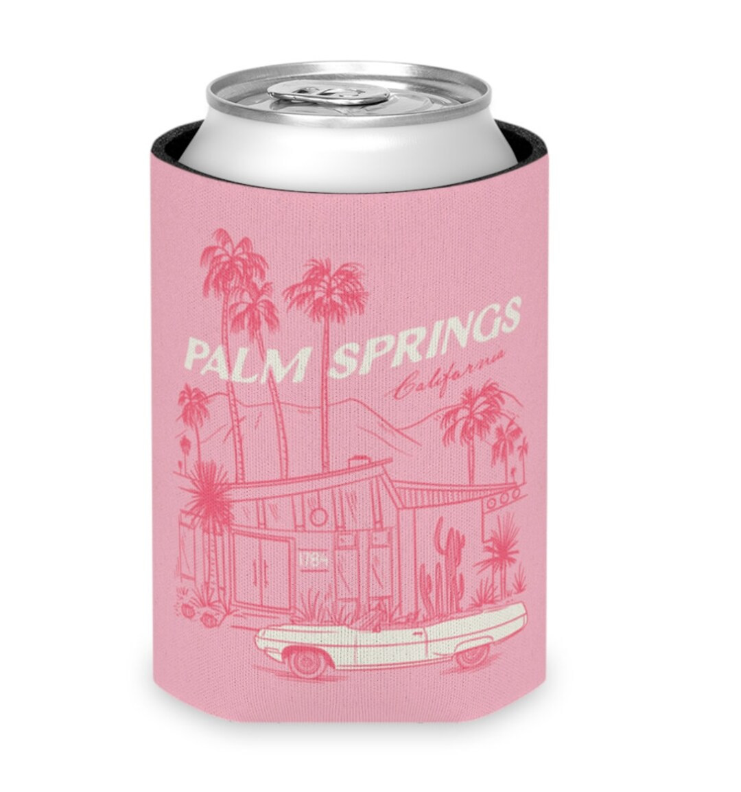 Palm Springs Can Cooler, Bachelorette Can Cooler, Bach Favors , Maid of Honor Can Cooler, Desert ... | Etsy (US)