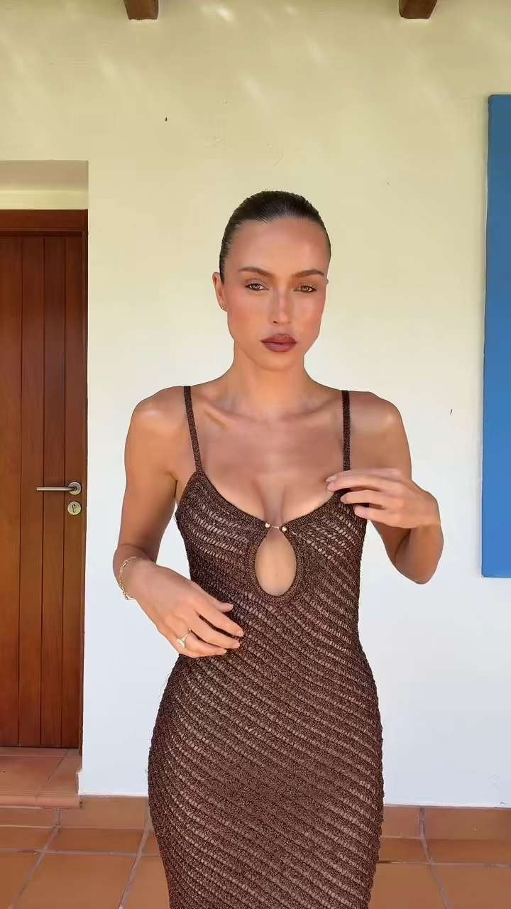 Love this dress from Meshki 🤎 

 #LTKaustralia #LTKtravel #LTKstyletip