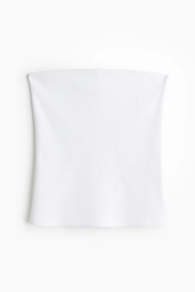 Top tube côtelé | H&M (FR, IT, ES, PT, BE)