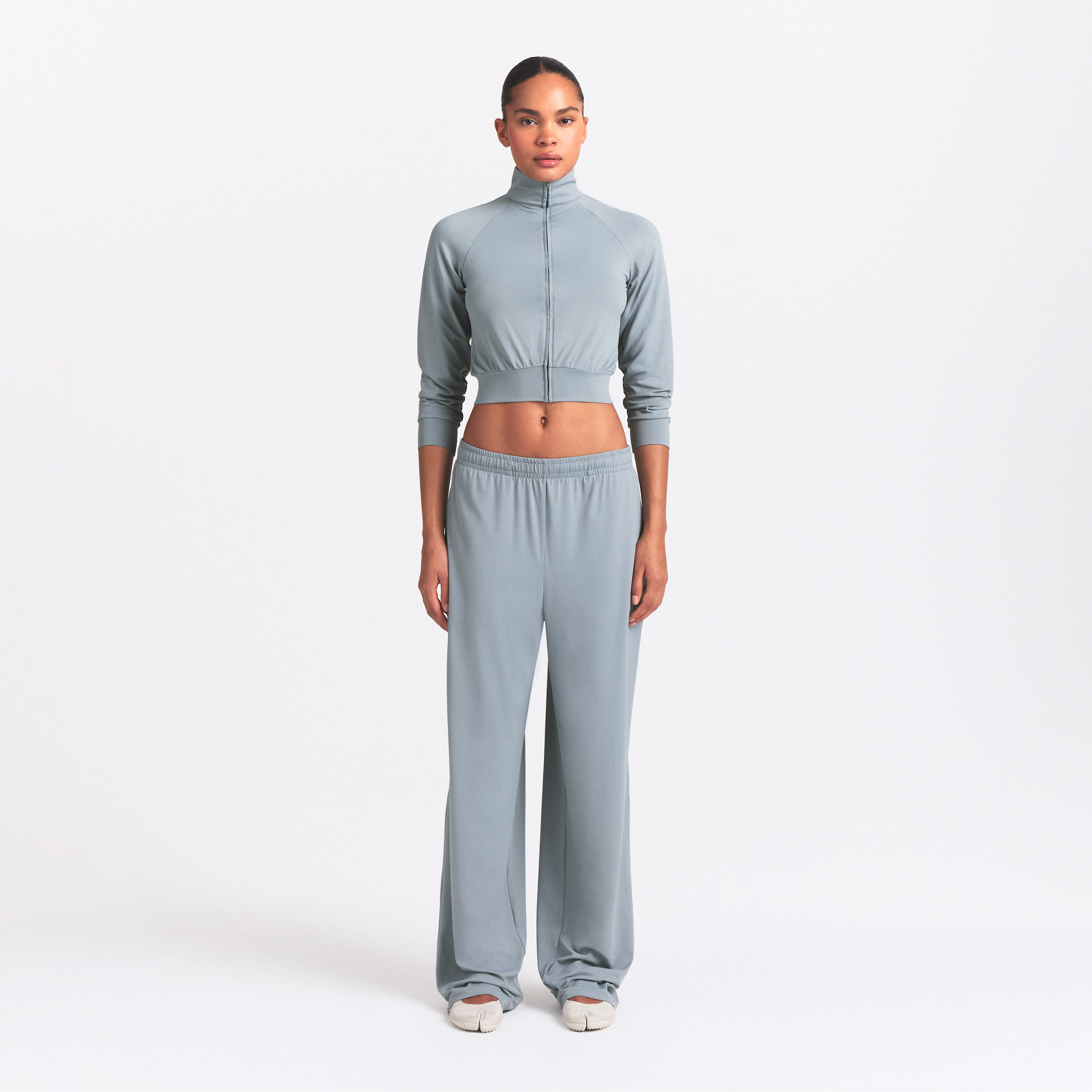 Nike Women's SKIMS Airy Wide-Leg Pants in Blue | PTPNT9505W-PCF | Nike (US)