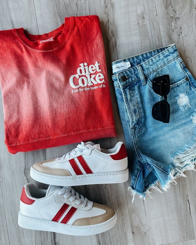 Diet Coke Spirit Jersey Outfit | Mindy Mae's Market