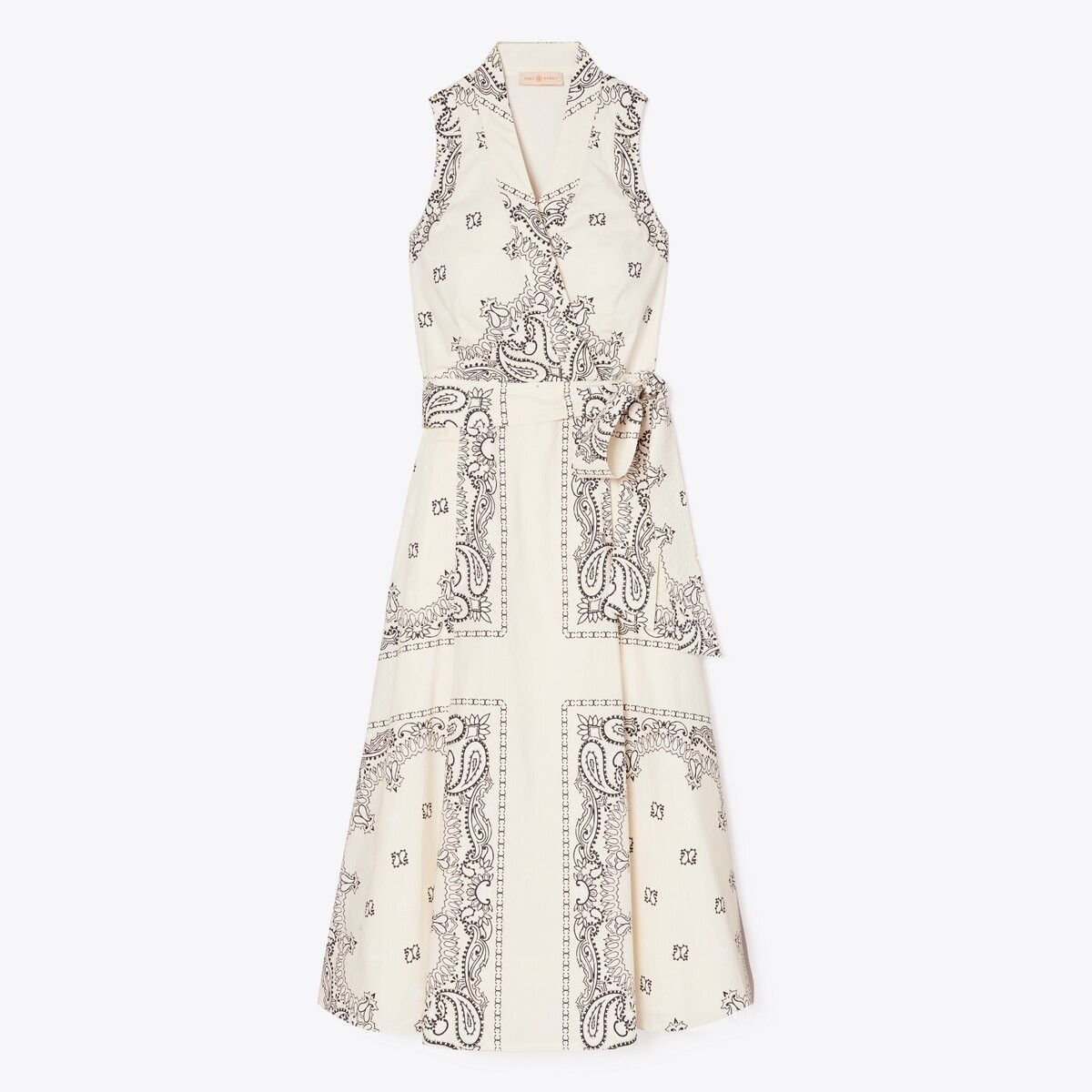 Printed Poplin Wrap Dress | Tory Burch (US)