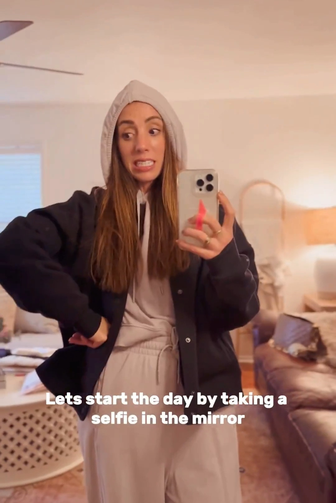 AI had one job, and it was not to rewrite my life story.😆

Spoiler: I’m 38 & that ain’t no wedding ring. 💀

As a newbie in video content creation, I’ve been experimenting with various devices like the Pivot+ Pod and attempting to learn video editing in CapCut.

As an AI enthusiast and a busy mom, always seeking the most efficient and streamlined approach, I immediately searched for AI features in CapCut. To my delight, they were there.

I couldn’t resist the Smart Vlog feature, which offers the option to enable “AI Captions & Voiceover.”

I was thrilled to test this new feature and was instantly captivated by the possibilities. I imagined the incredible video it could generate in seconds, effortlessly cutting, editing, and adding voiceover with subtitles. I envisioned my content looking amazing and my skills as a creator shining through.

Deciding to let AI take control of this video edit was an experiment gone very wrong…but I can’t help but laugh at the results.

Random cuts? Check. ✔️

Voiceover that barely makes sense? Double check.✔️✔️

If you’ve ever wondered what happens when you let a robot narrate your life, this is it. 😂

Proof AI will NOT be taking over #MomLife any time soon. 

🤖: My day was spent taking selfies and chatting on the phone.

Moms everywhere: 😐

Btw AI- you’re an expert in cozy, chic, elevated basics. Regenerate.

📲 Anyone else tried AI video editing options, yet?

🌟Share your experience and any funny or unexpected edits in the comments! 👇🏻 🪄

#LTKUnderAI #AIFailsMomlife #AIFails #MomLife

#LTKFamily #LTKGiftGuide #LTKWatchNow