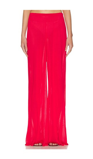 Arlena Knit Pant in Red | Revolve Clothing (Global)