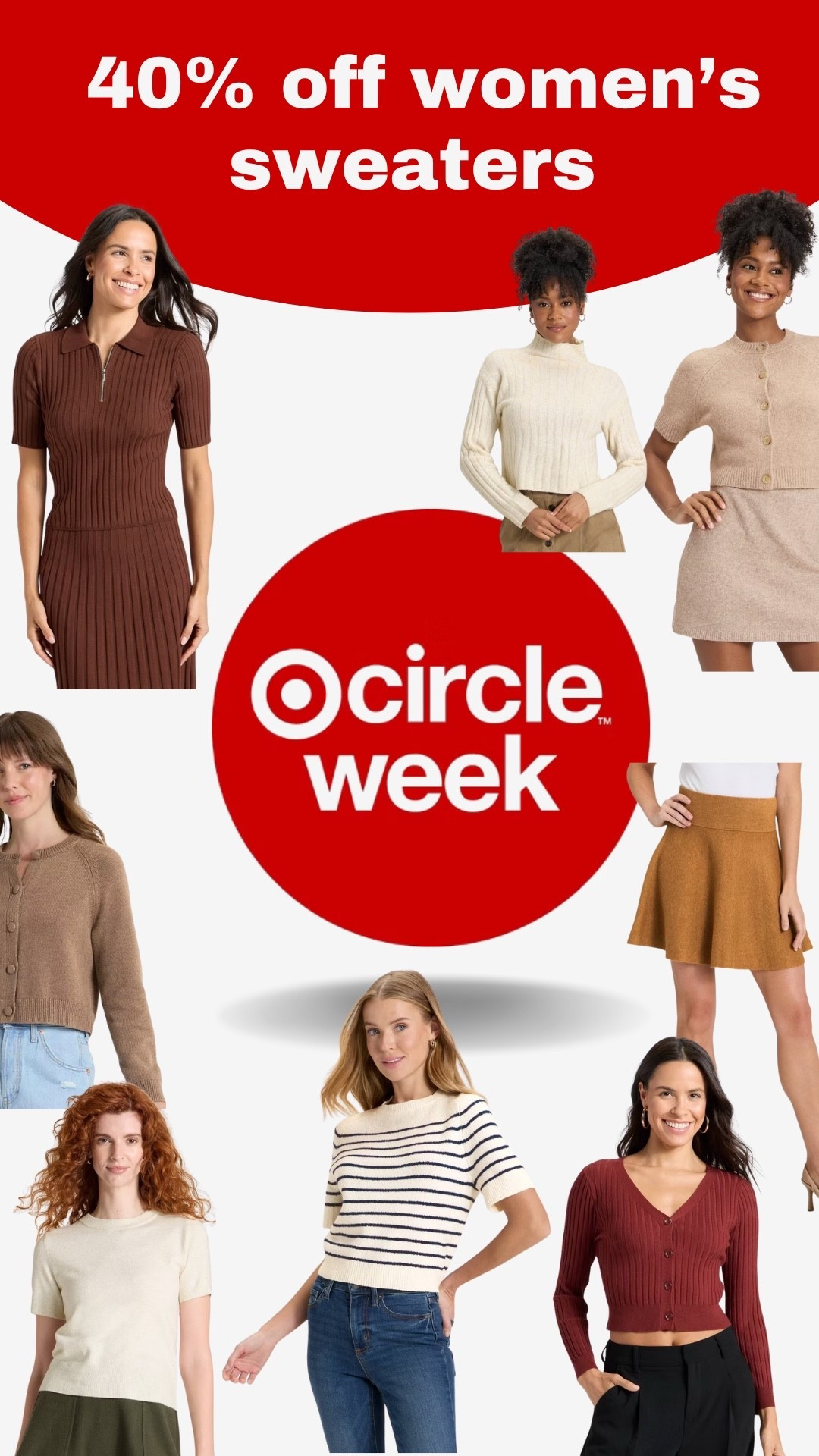 40% off womens sweaters. Target circle week 

#LTKSaleAlert #LTKFindsUnder50 #LTKStyleTip