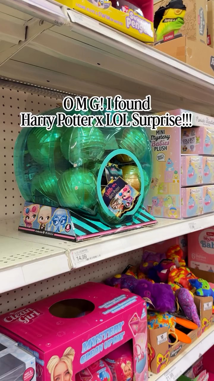 Calling all Harry Potter fans!!! Harry Potter and LOL Surprise have come together to bring you the cutest dolls🥹

#target #newattarget #targetfinds #harrypotter #lolsurprise