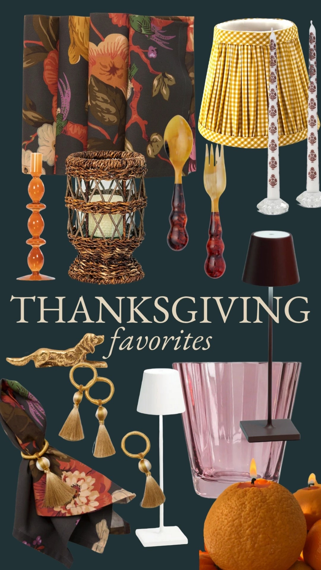 Thanksgiving tablescape decor and accessories — these are also versatile enough for Christmas and more!

I love buying things that aren’t one holiday specific so they can be used throughout the year. With different napkins, table clothes and plates, most of these pieces will last all year. They also make good gifts for the one who loves to host!

#LTKGiftGuide #LTKHoliday #LTKHome