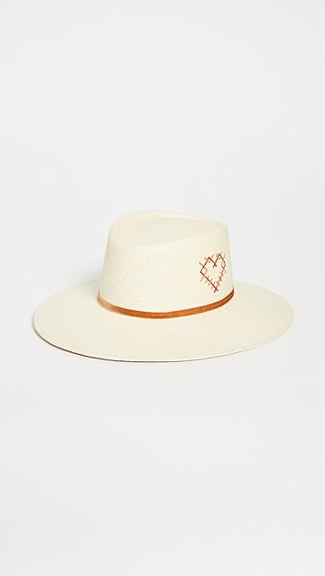 Hand Embroidered Heart Hat | Shopbop