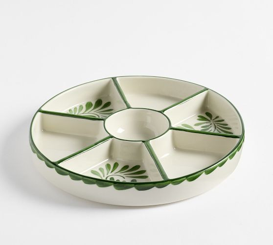 Puebla Porcelain Multi-Condiment Server | Pottery Barn (US)