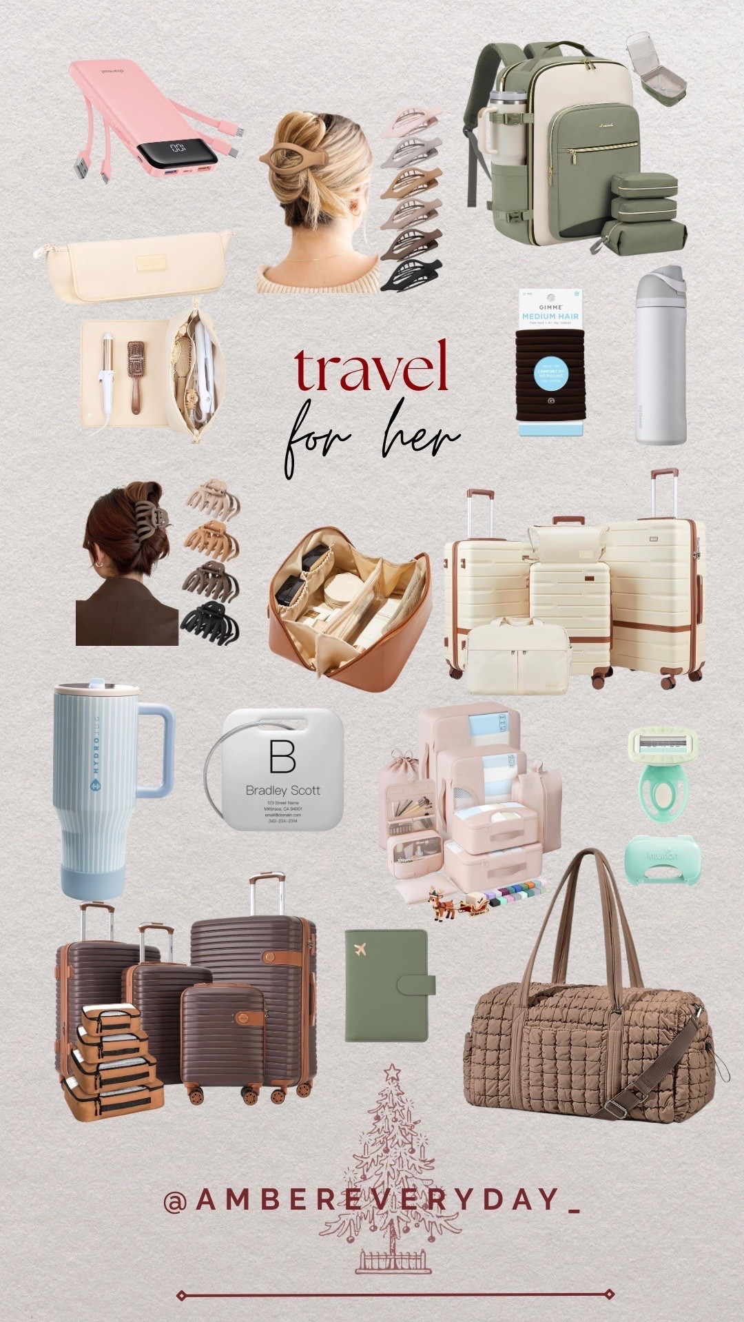Travel gifts for her 🫶🏼 gift guide for her 

#LTKTravel #LTKHoliday #LTKGiftGuide