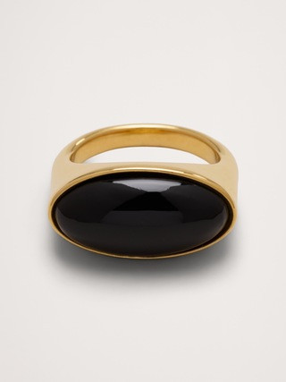 Gold & Black Mix Ring | Banana Republic (US)