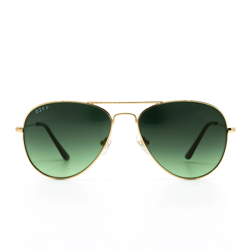 CRUZ - GOLD + G15 GRADIENT | DIFF Eyewear