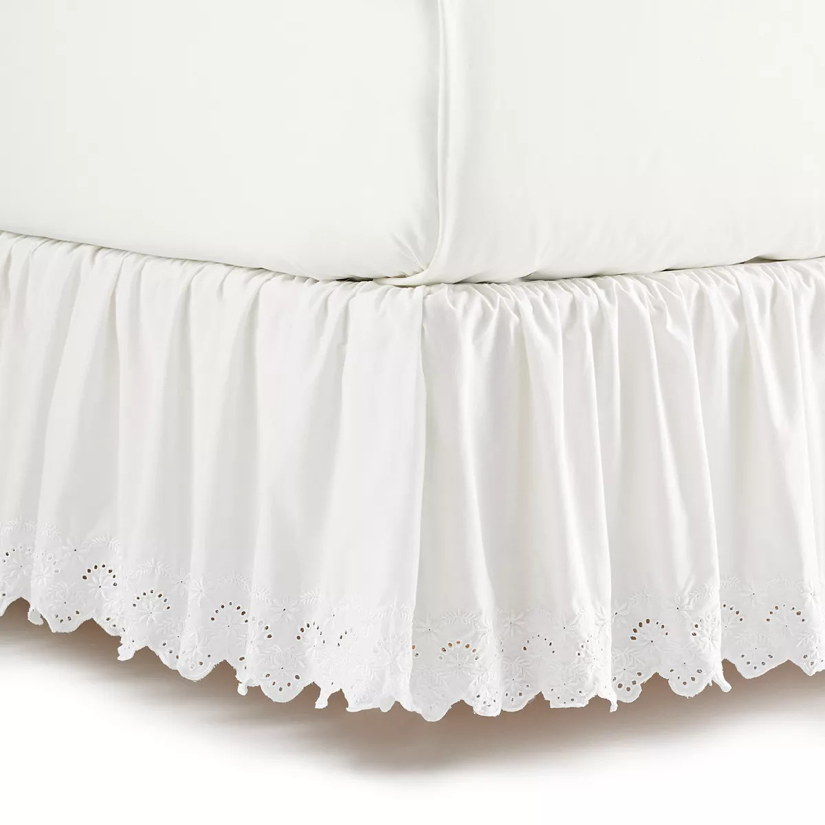 Sonoma Goods For Life® Eyelet Bedskirt | Kohl's