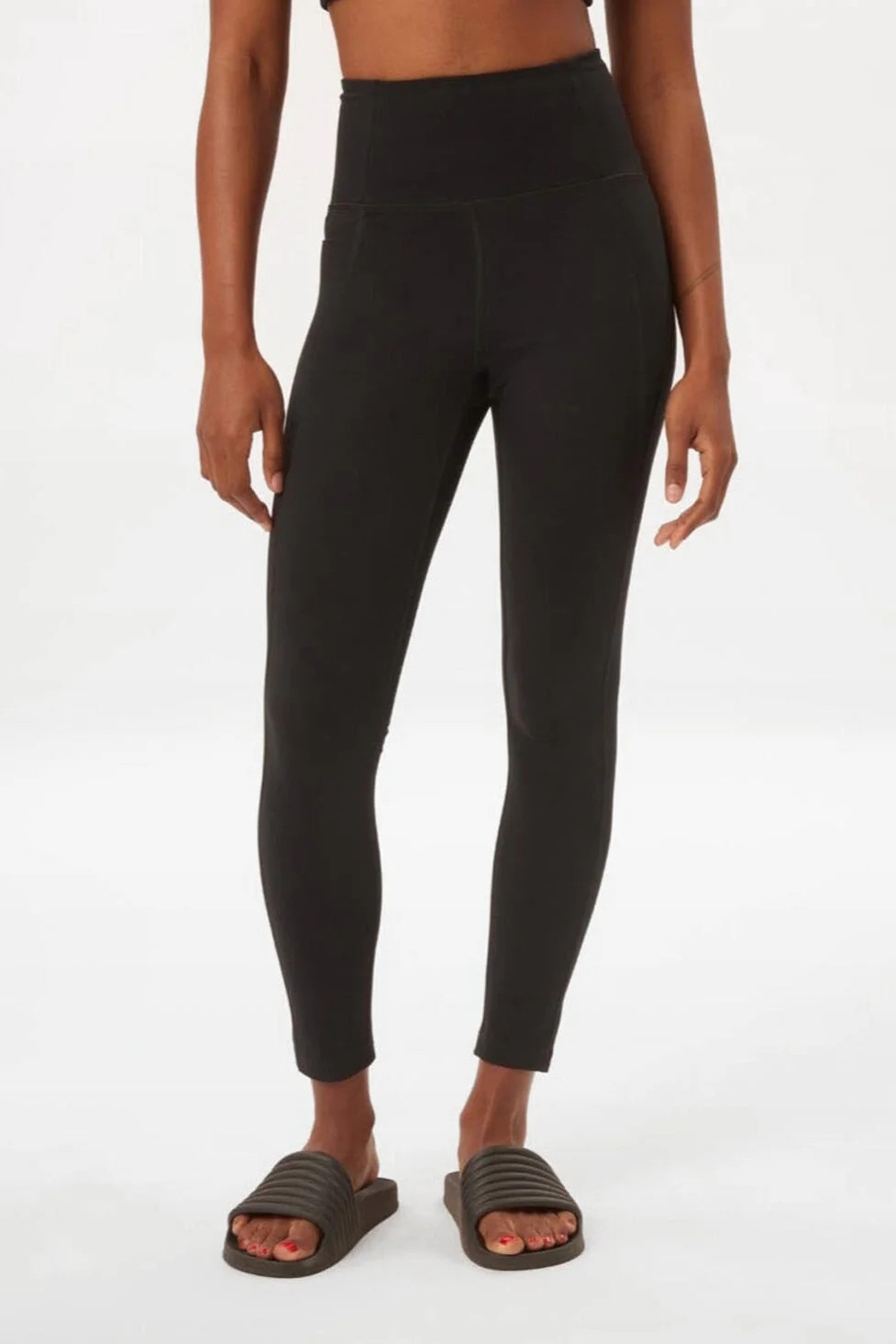 Black Compressive High-Rise Legging | Girlfriend Collective