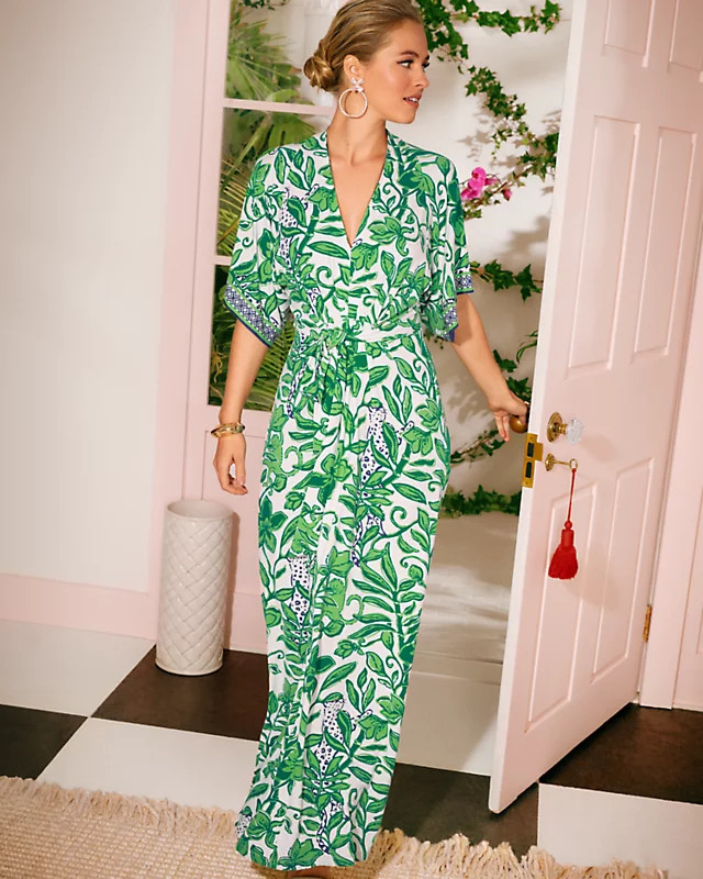 Wisteria V-Neck Maxi Dress | Lilly Pulitzer | Lilly Pulitzer