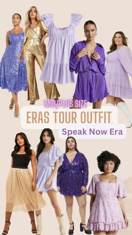 Eras Tour Outfits, Speak Now era! 💜

#LTKcurves #LTKunder50 #LTKunder100