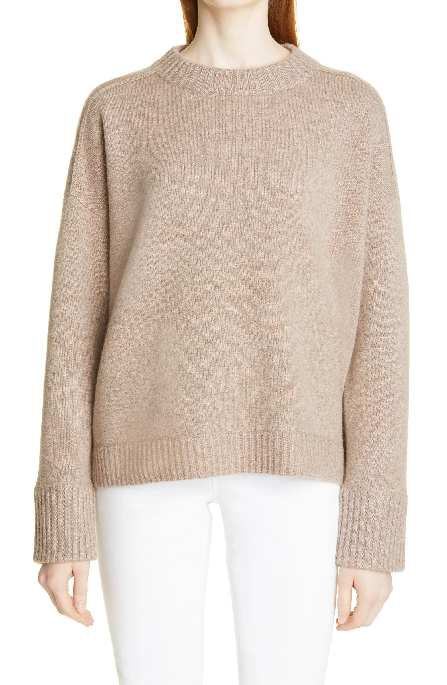 Nordstrom Signature Boxy Crewneck Cashmere Sweater | Nordstrom | Nordstrom