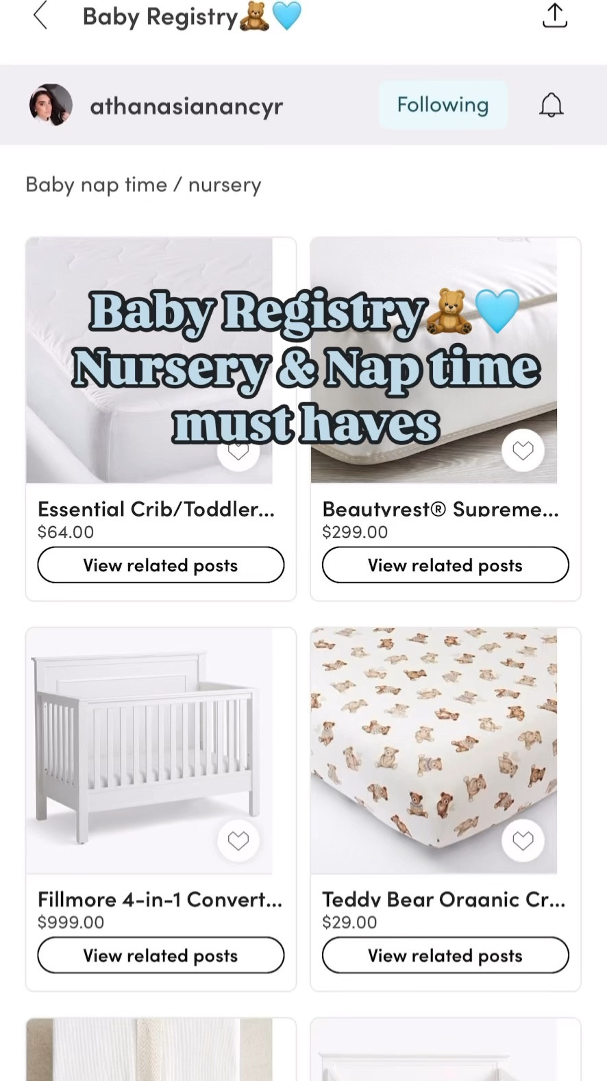 All the essentials for baby’s nursery  nap time 


#LTKHome #LTKBaby #LTKSeasonal