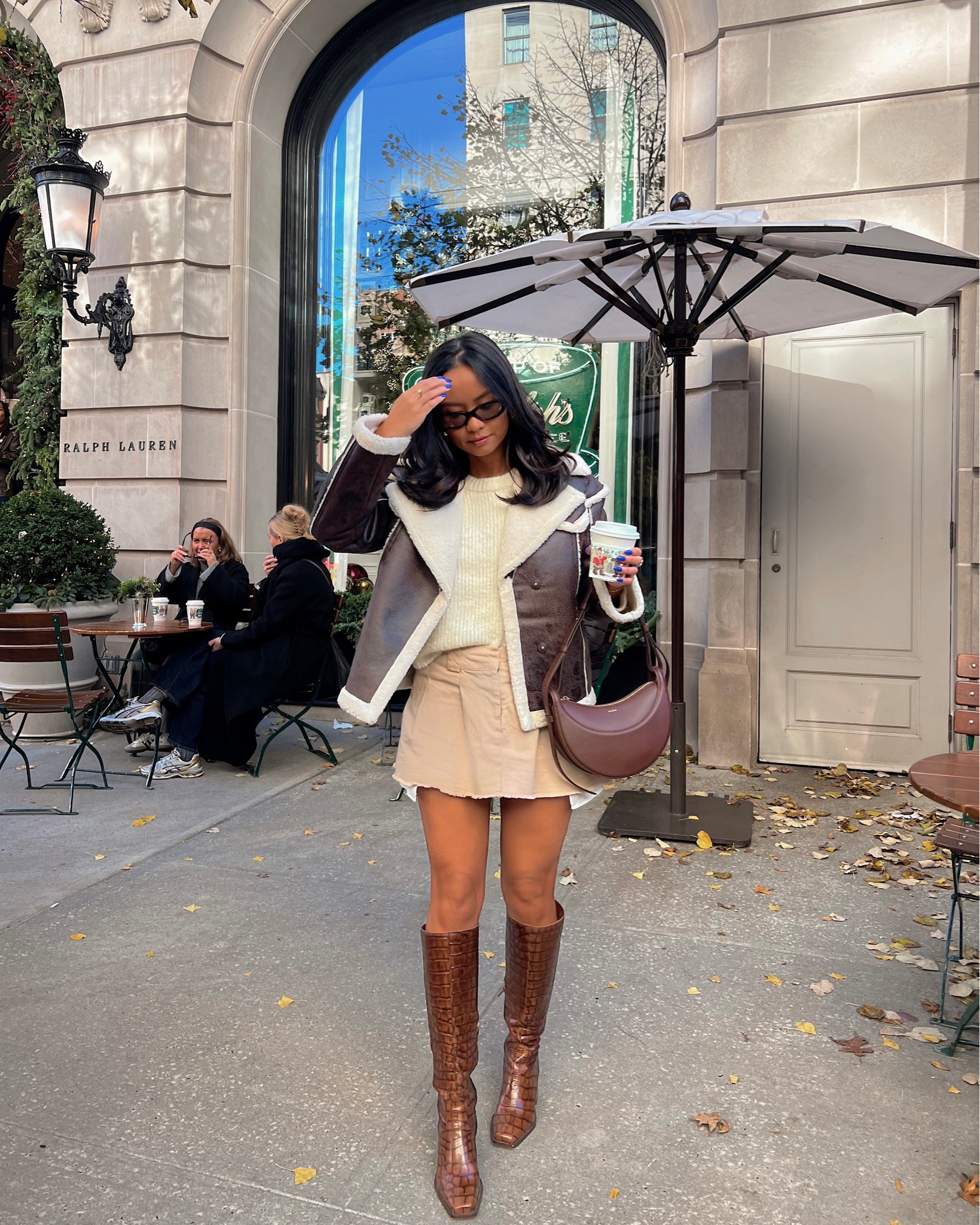 Coffee run outfit 🤎 

#LTKstyletip #LTKSeasonal #LTKHoliday