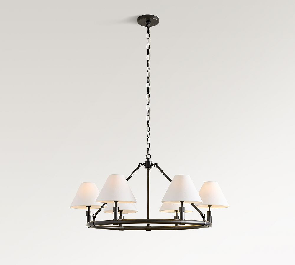 Chambers Metal Round Chandelier (36"-60") | Pottery Barn (US)