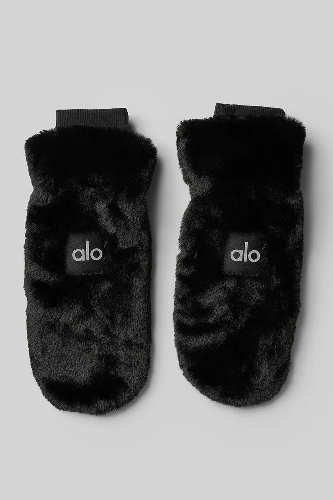 Faux Fur Mittens | Alo Yoga (US)