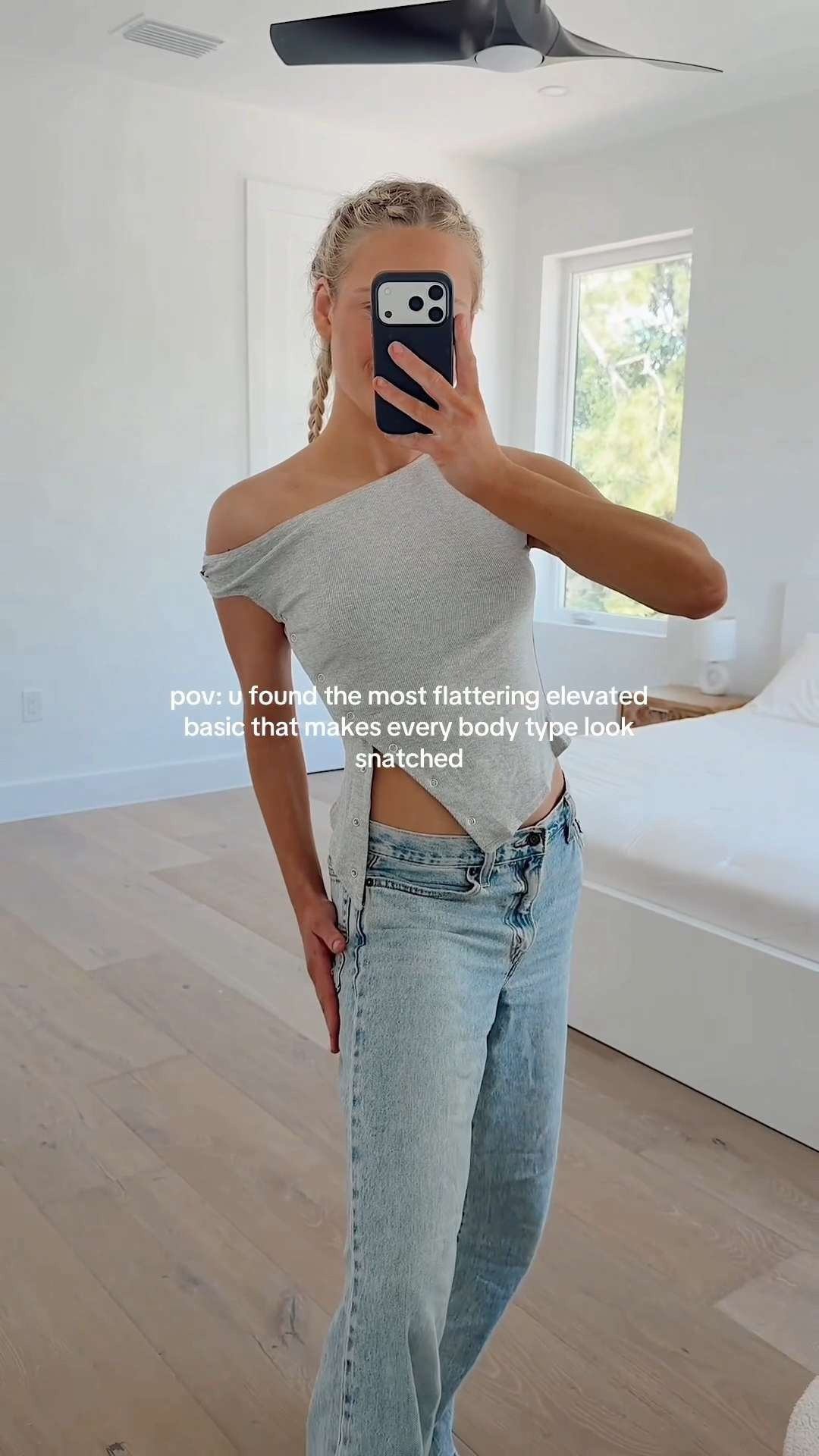 This is what people mean when they say “elevated basic”… it’s simple but looks so put together
the ribbed material gives it structure so it doesn’t feel cheap or flimsy
super flattering fit that hugs your body without being too tight
perfect length for wearing with jeans, shorts, or layered under anything
one of those pieces you end up reaching for literally all the time 

 #LTKgrwm #LTKootd #LTKSaleAlert