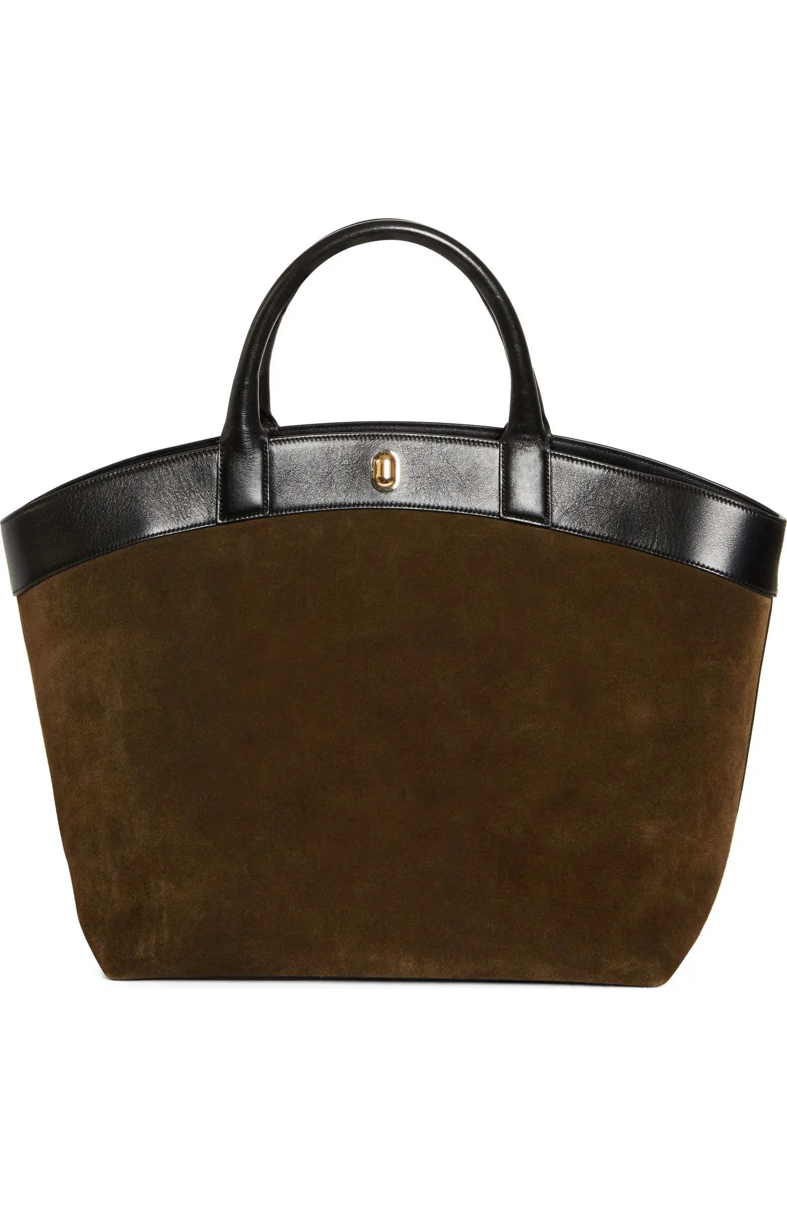 Large Tondo Suede & Leather Tote | Nordstrom