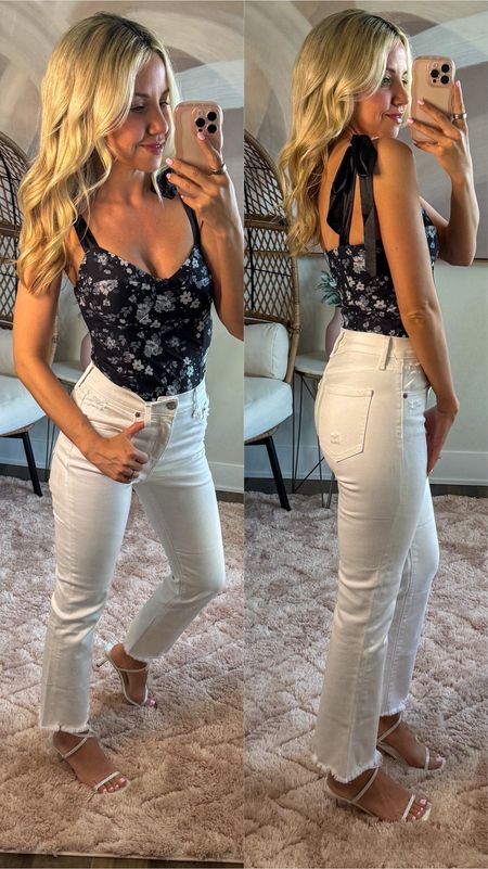 The cutest outfit! This bodysuit is so beautiful, I love the feminine ribbon/bow detail and these pants are a staple for any closet! #lulusambassador

#LTKfindsunder50 #LTKstyletip #LTKFestival