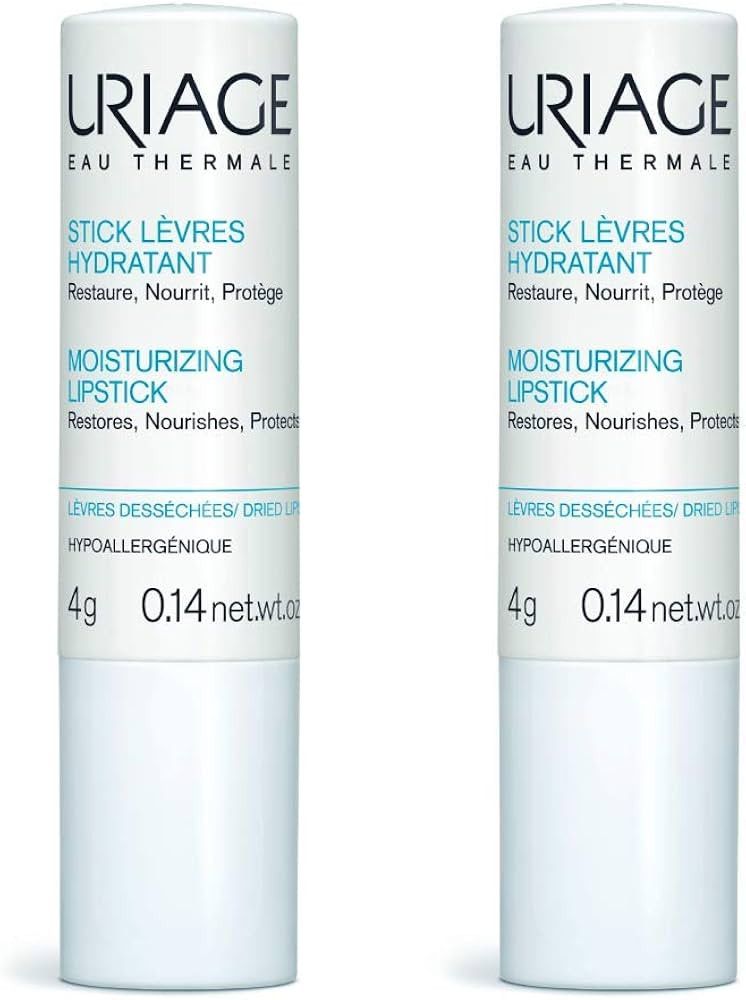 Uriage Eau Thermale Moisturizing Lipstick 2 x 4g | Amazon (UK)