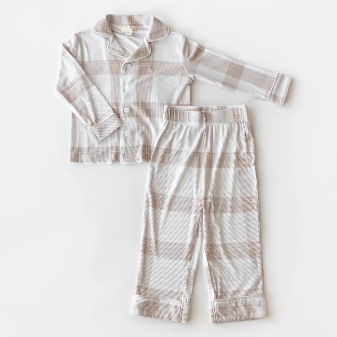 Holiday Plaid Pajamas | Atlas Grey