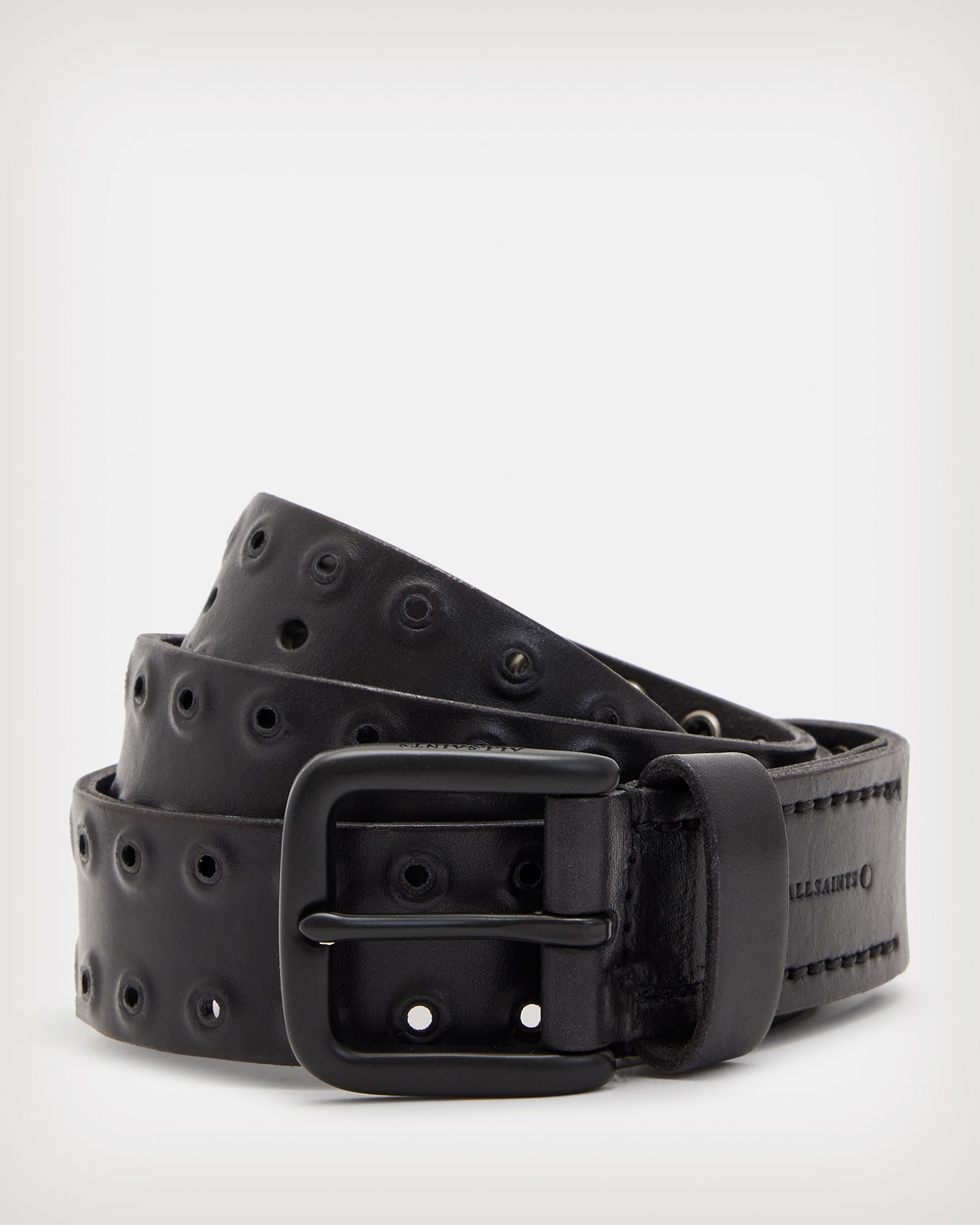Rowan Smooth Leather Belt | AllSaints UK